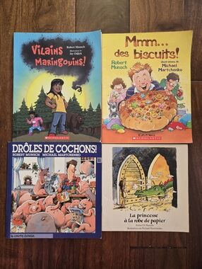 Robert Munsch Book Lot- French